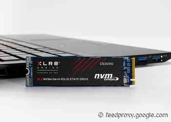 PNY XLR8 CS3040 M.2 NVMe Gen4 x4 SSDs introduced