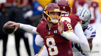 Washington's Kyle Allen connects with Terry McLaurin for 52-yard TD