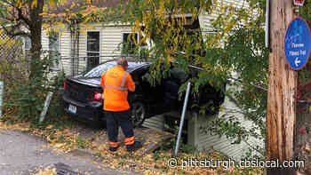 Vehicle Crashes Into House In East Allegheny