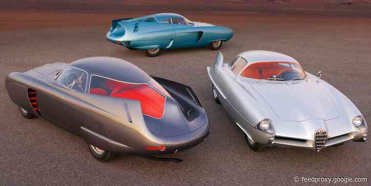 3 stunning 1950s-era concept cars have hit the market and are expected to rake in up to $20 million at auction