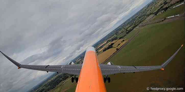 Airbus created a remote-controlled aircraft with flapping wingtips to see how much it could increase efficiency