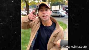 Trump Supporter Pulls Gun on Protesters After Liquid's Dumped on Him