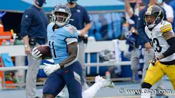 Titans' A.J. Brown outraces Steelers defense on 73-yard touchdown