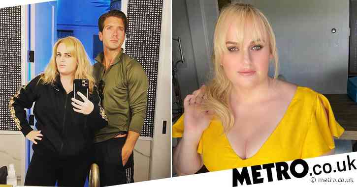 Rebel Wilson and boyfriend Jacob Busch give us their best ‘blue steel’ and it’s everything