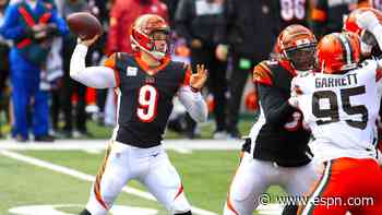 Joe Burrow continues to show he's right guy for Bengals in loss to Browns