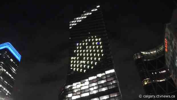 Douglas Coupland light exhibit opens in downtown Calgary