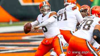Mayfield outduels Burrow as Browns nip Bengals