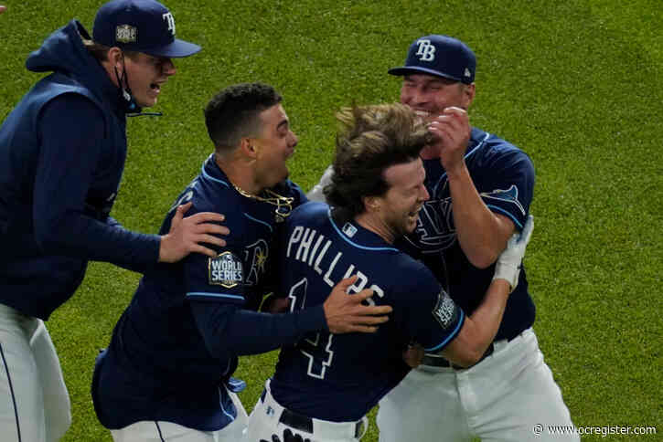 Brett Phillips sent Tampa Bay’s hearts racing, including his own, at the end of Game 4