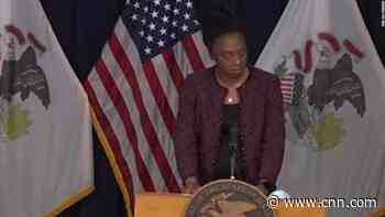 Illinois health director tears up as she shares Covid-19 death toll