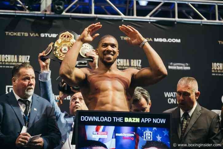 Despite Tyson Fury Rumors, Anthony Joshua Is Fully Focused On Kubrat Pulev: “I’ll Go In There And Do A Number On Him”