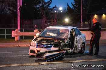Accident sends at least two to hospital
