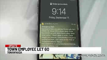 Town of Tonawanda employee fired after sending emergency COVID alert