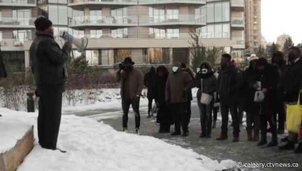 Calgarians protest violence in Nigeria