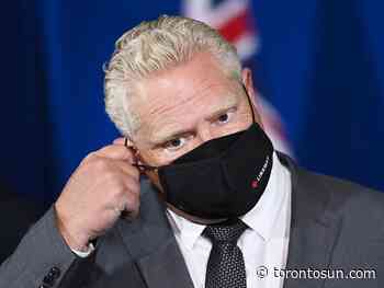 LILLEY: Ford gets pushback on lockdowns from his own MPPs - Toronto Sun
