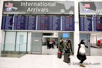 International passengers to be offered COVID-19 tests - Toronto Sun