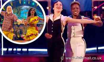 10.1 million tune in to watch Strictly's first ever same sex couple, smashing last year's ratings