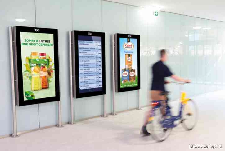 Digitale buitenreclame levert ook in derde kwartaal flink in