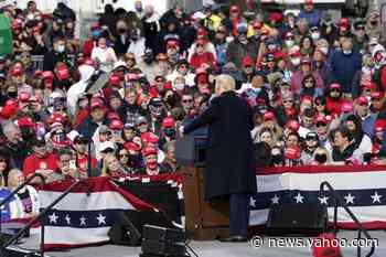 With nine days to go, Trump faces two adversaries: Joe Biden and the pandemic