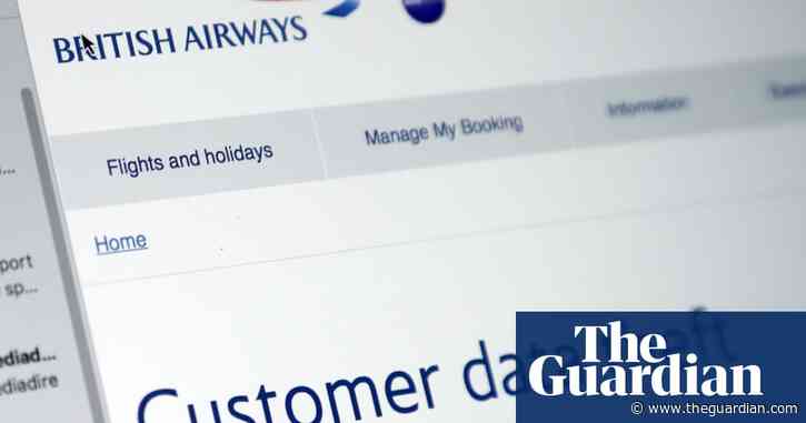 BA fined record £20m for customer data breach