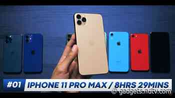 iPhone 12 Beats iPhone 11, iPhone 12 Pro Loses to iPhone 11 Pro in Battery Drain Test