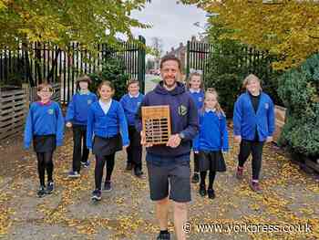Pupils at Clifton Green School, York, walk to school the most