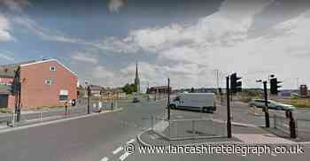 Third crash at Blackburn junction in just TWO weeks sees cyclist hospitalised
