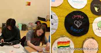 The Newcastle teens who've spread positivity by bringing local history to life