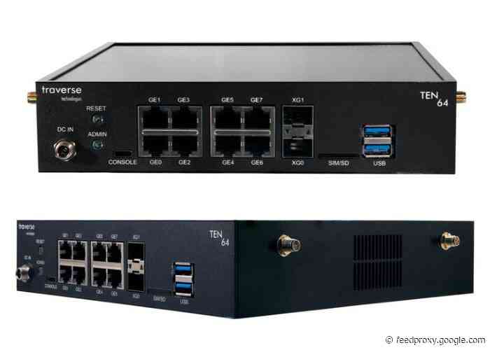 Traverse Ten64 eight-core ARM64 networking platform now available via Crowd Supply