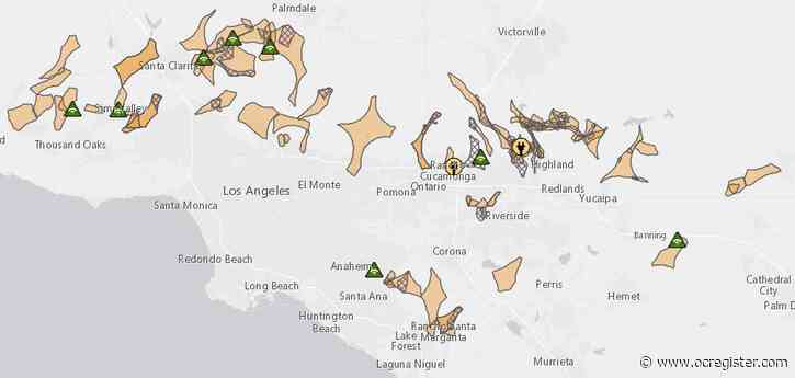 Where is power out as strong winds hit Southern California?