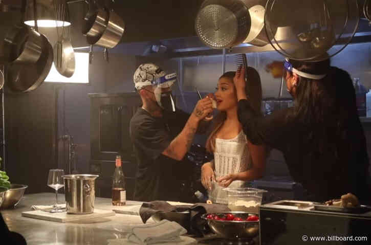 Ariana Grande’s Mom Wants You to Vote in Presidential ‘Positions’ Behind-the-Scenes Video