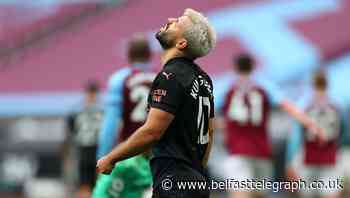 Manchester City striker Sergio Aguero could face a month out with injury
