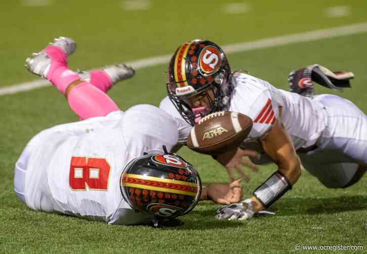 High school schedules: Segerstrom football