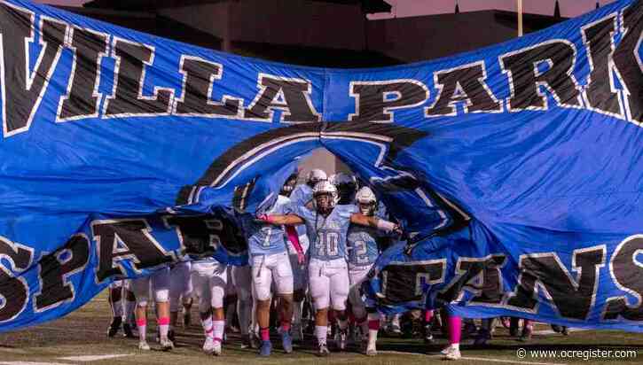 High school schedules: Villa Park football