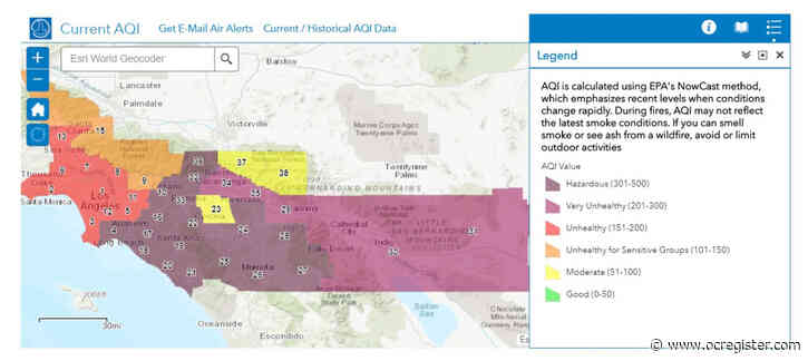Is it safe to go outside? Southern California fires, dust, winds torpedo air quality in your area