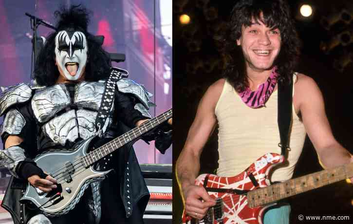 Kiss’ Gene Simmons recalls being “scared to death” getting a lift with Eddie Van Halen after Metallica gig