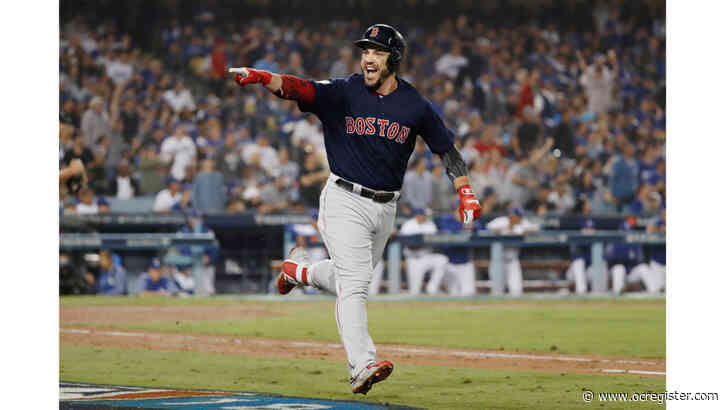Whicker: Like the Dodgers that he tormented, Steve Pearce has put 2018 behind