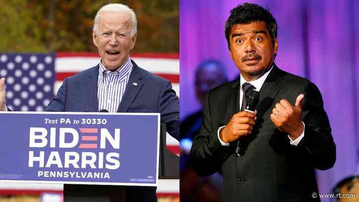 "Four more years of... George" Bush or Lopez? Liberals and conservatives clash over who Biden referred to in suspected gaffe