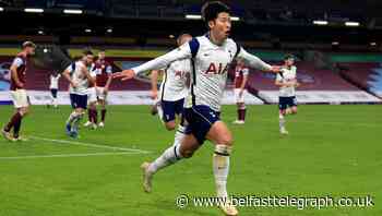 Son Heung-min and Harry Kane combine again as Tottenham battle past Burnley