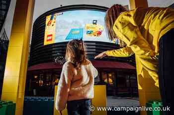 Lego hosts out-of-home building experience