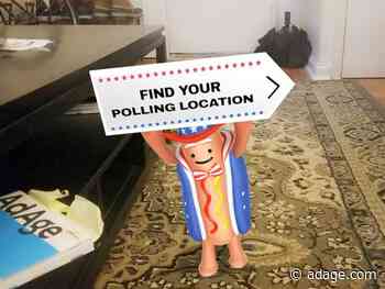 Snapchat's dancing hot dog rocks the vote and Richards Group identity crisis revealed: Tuesday Wake-Up Call