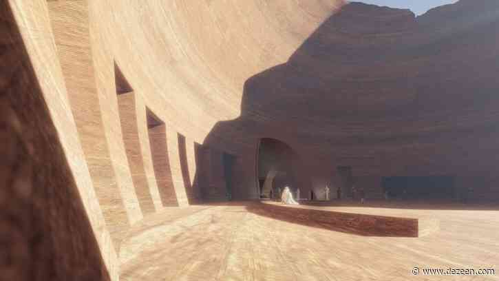 Jean Nouvel reveals cave hotel in Saudi Arabia's AlUla desert