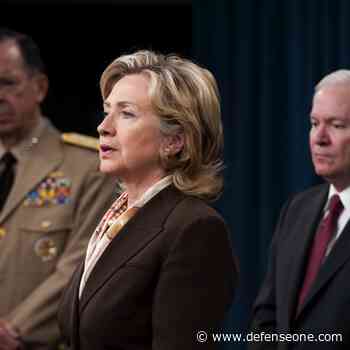 What Clinton’s Foreign Affairs Article May Mean for the Defense Budget