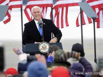 Mike Pence making 2 more campaign stops in North Carolina