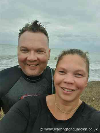 Chance meeting inspires Warrington man to complete Swimathon