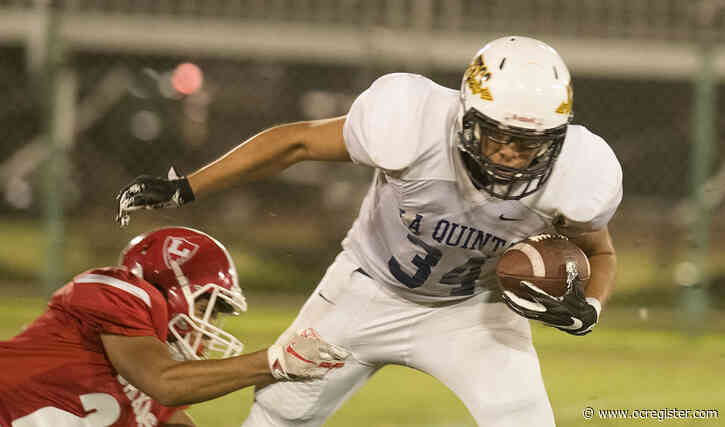 High school schedules: La Quinta football