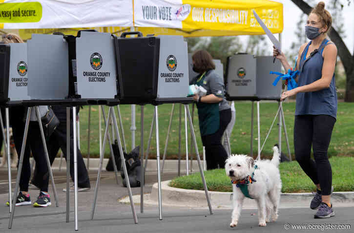 Fire cancels pop-up voting site in Santa Ana