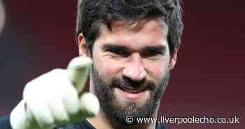 Alisson explains moment in training he suffered Liverpool injury