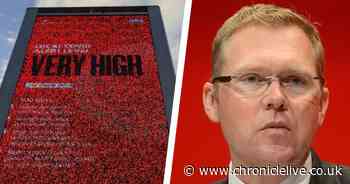 Giant Tier 3 lockdown warning wrongly appears in Newcastle