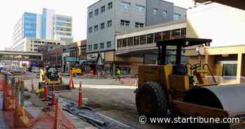 Three years in, work on Superior Street in Duluth will now go four