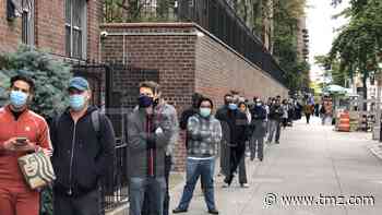 NYC Voters Wait for Hours to Cast Ballots in Person, One Week Out